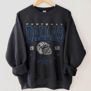 Vintage 90s Dallas Football Shirt, Dallas Cowboys Football sweatshirt unisex